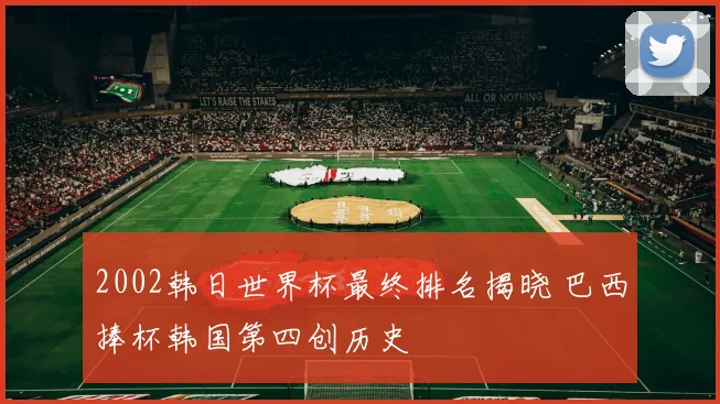 2002韩日世界杯最终排名揭晓 巴西捧杯韩国第四创历史